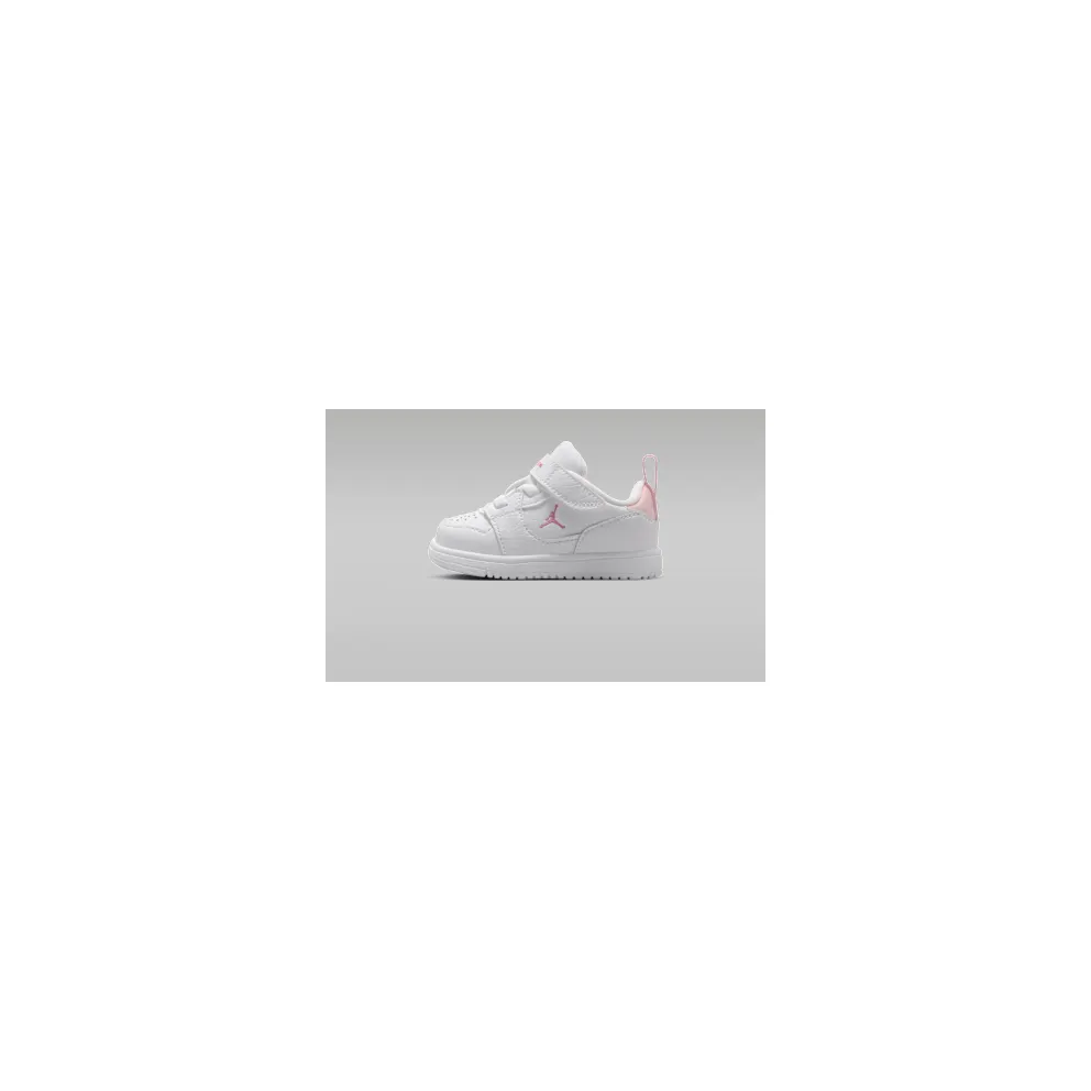 Nike Jordan Court Connect Low “White/Pink Foam/China Rose” (IQ6047-101)