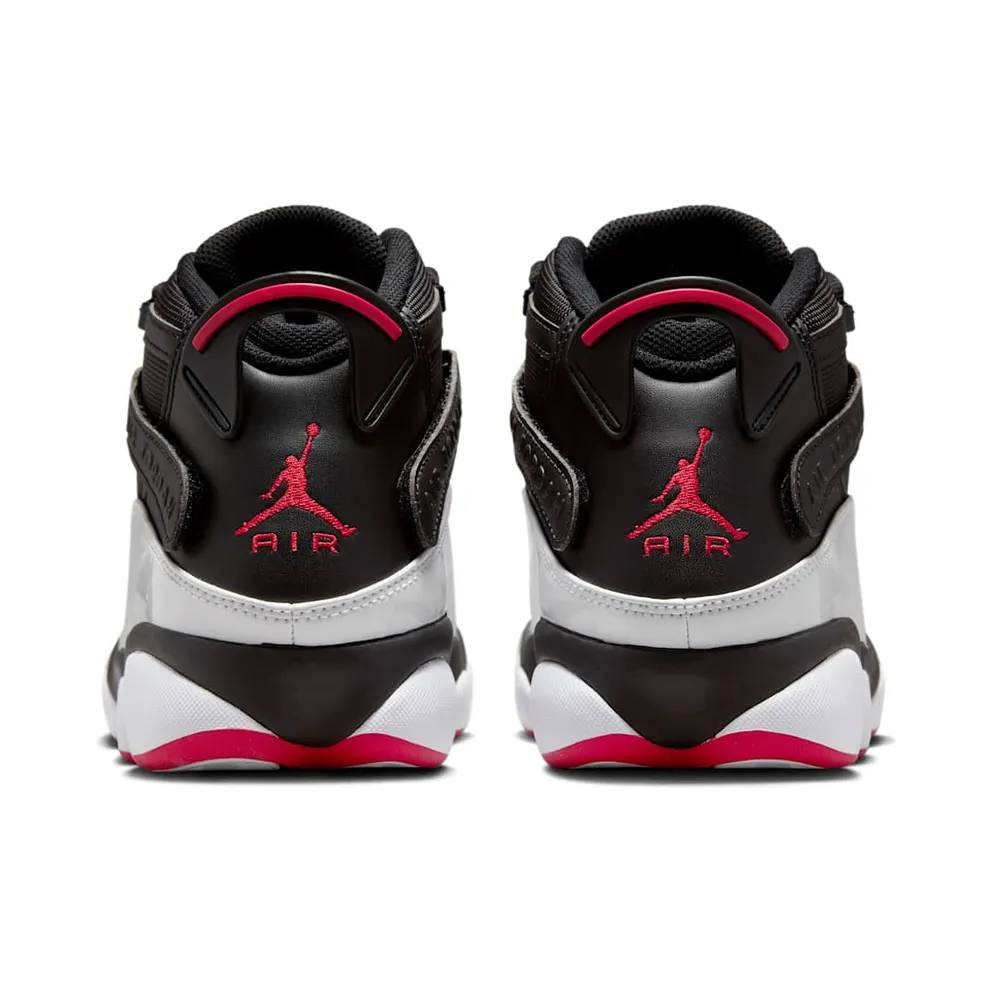 Jordan 6 Rings Black White Varsity Red (322992-067)