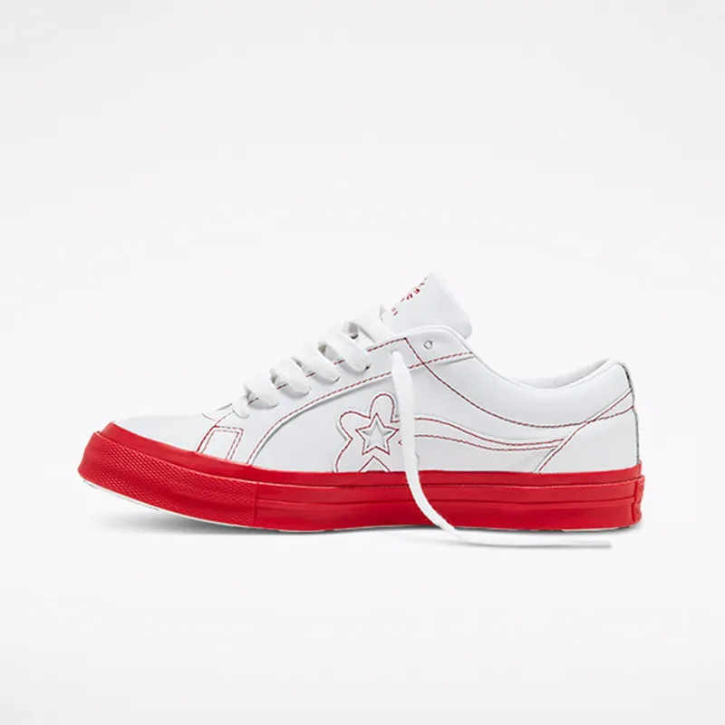 Converse One Star Ox Golf Le Fleur Color Block Pack Red White/Red-White (164026C)