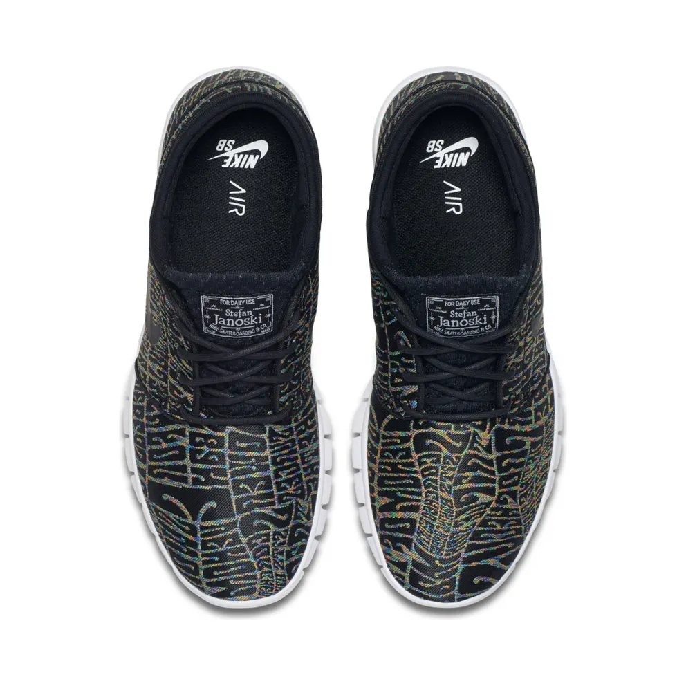 Nike SB Stefan Janoski Tripper Pack Black/White/Multi Color-Black (807497-006)