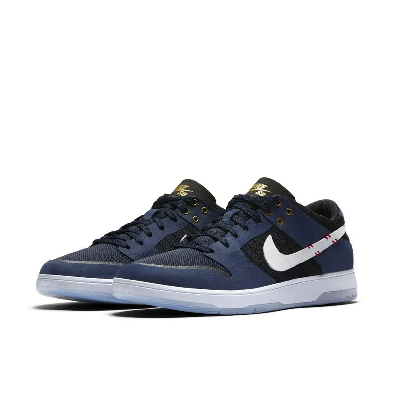 Nike SB Dunk Low Elite Sean Malto Midnight Navy/University Red-White (877063-416)