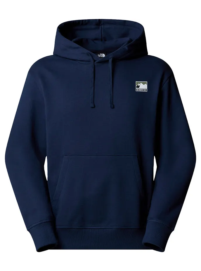 The North Face – Mountain Logo Relaxed Hooded Sweatshirt – Sweatshirt-Hoodie (NF0A8E3N8K2)
