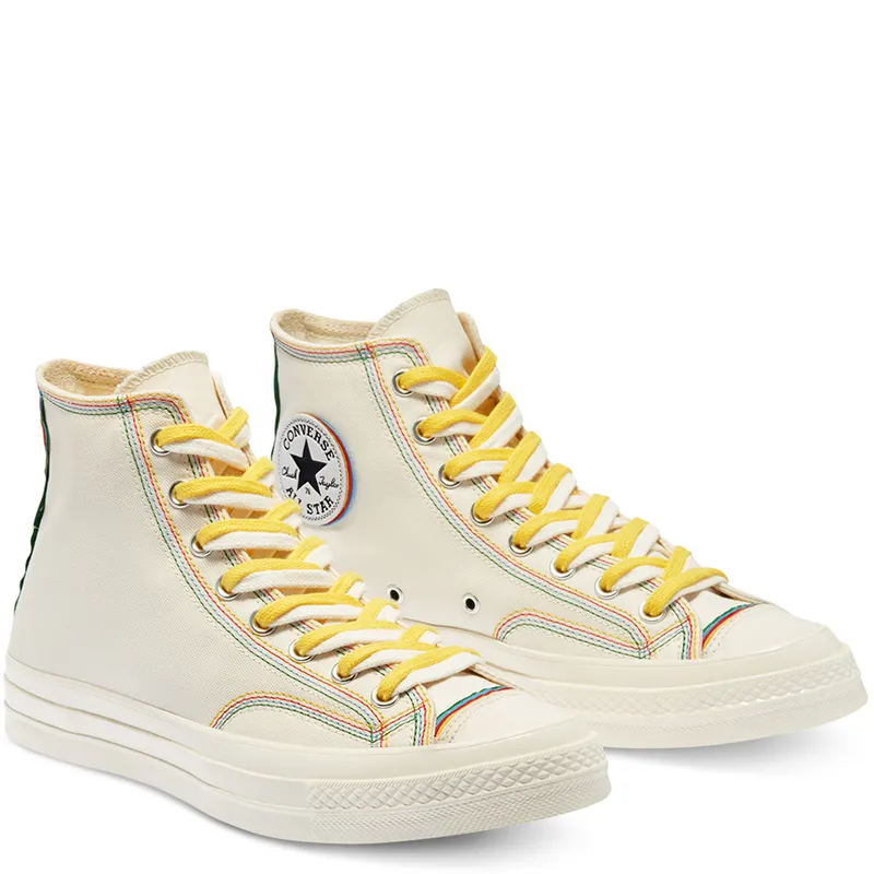 Converse Chuck Taylor All-Star 70s Hi Layers Egret Egret/Multi-White (169047C)