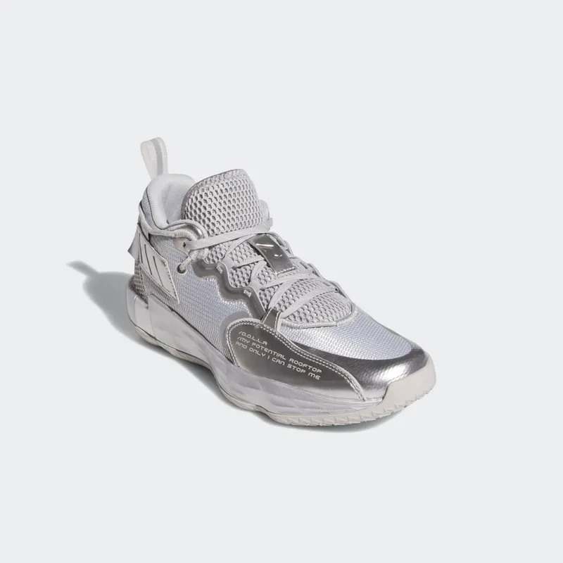 adidas Dame 7 EXTPLY Grey Two / Silver Metallic / Cloud White (FZ0172)