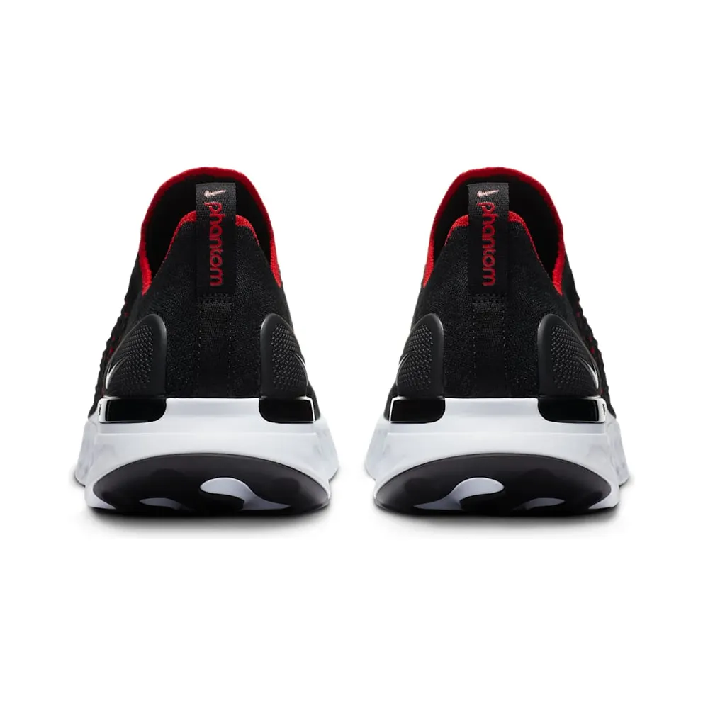 Nike React Phantom Run Flyknit 2 Black University Red (CJ0277-005)
