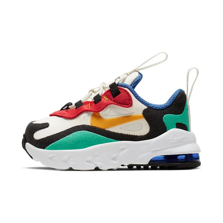 Nike Air Max 270 React TD ‘Bauhaus’ Phantom/Kinetic Green-University Red-University Gold (CD2654-001)