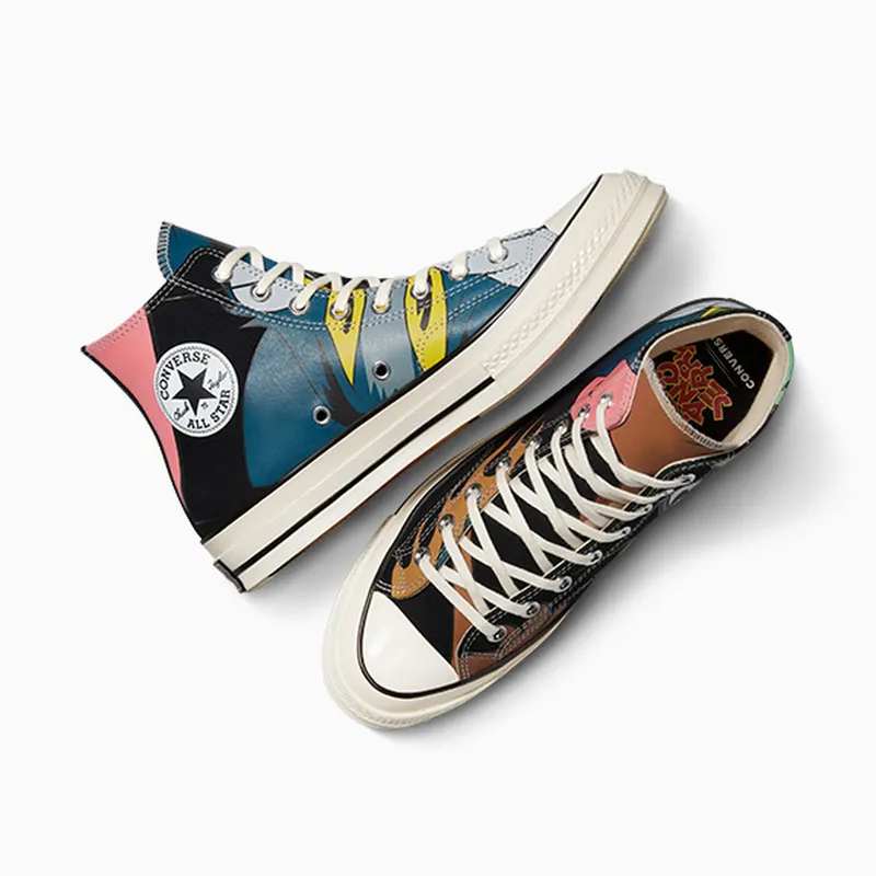 Converse x Tom and Jerry Chuck 70 Black/Multi/Egret (A15110C)