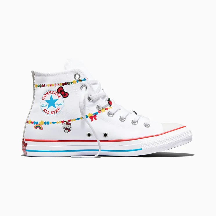 Sneakers Converse x Hello Kitty and Friends Chuck Taylor All Star Hi White/ Red/ Yellow (A17699C)