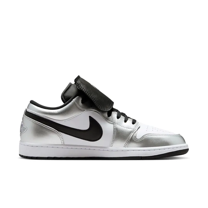 Jordan 1 Low SE “Metallic Silver Tiempo” (IR2278-100)