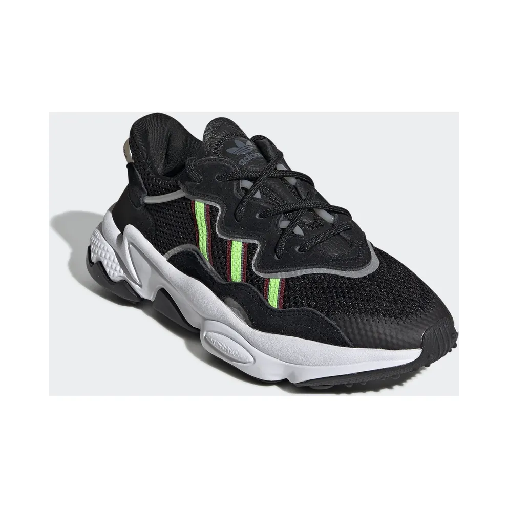 adidas Ozweego Core Black Solar Green (Youth) Core Black/Solar Green/Onix (EE7772)