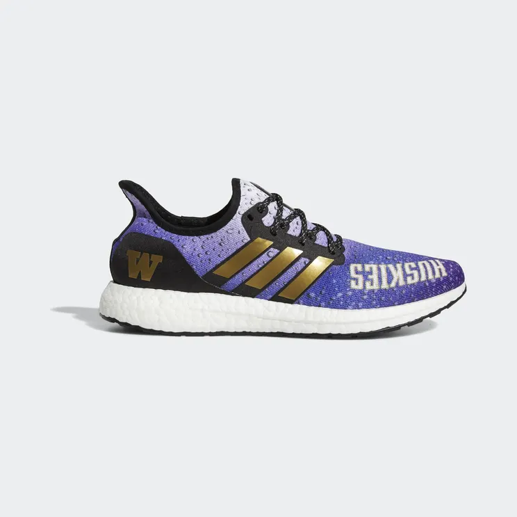Adidas Speedfactory AM4 ‘Washington Huskies’ Cloud White/Gold Metallic/Core Black (FX7254)