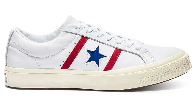 Converse One Star Academy Low ‘White Blue Red’ White/Blue/Red (163758C)