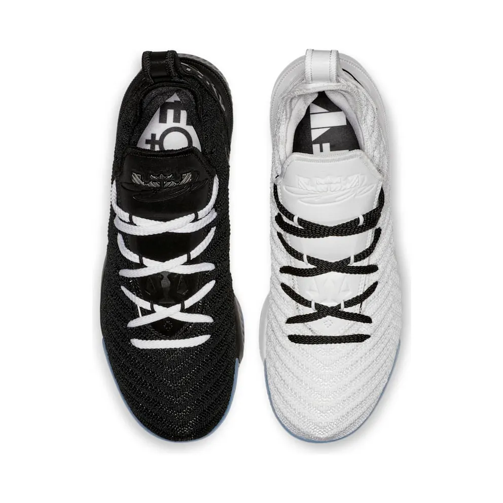 Nike LeBron 16 Equality 2019 (GS) White/Black (AQ2465-100)
