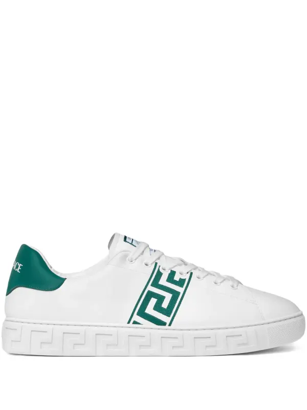 Versace Greca sneakers with borduurwerk – White (10144601A10303)