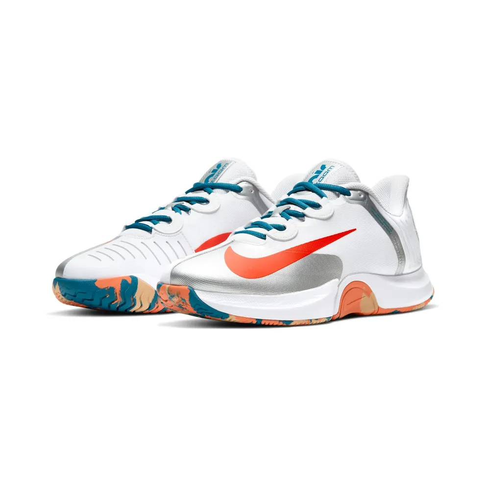 NikeCourt Air Zoom GP Turbo Hard Court Tennis White (CK7513-104)