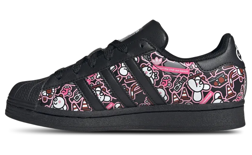 Adidas Superstar GS “James Jarvis Core Black Cloud White” (IE0252)