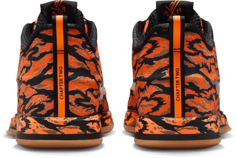 Nike Book 2 – Tiger Camo – “Black / Total Orange / Flax” (IM4669-001)