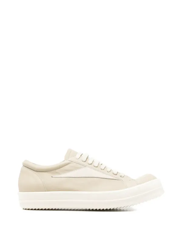 Rick Owens with contrasterend vlak – Beige (RU01F2897LGYLVX)