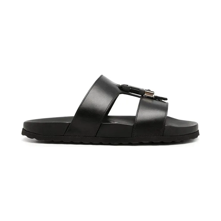 Burberry Barnston Leather Sandal Black (8041908)