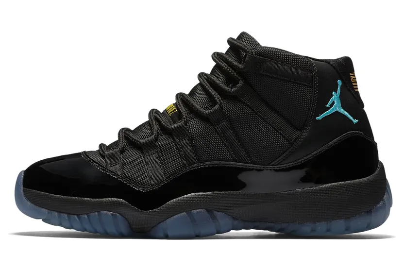 Air Jordan 11 Retro “Black / Varsity Maize / Gamma Blue” (378037-006)