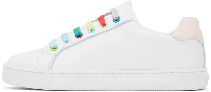 Palm Angels Kids White & Pink Palm 1 (PGIA002S22LEA0020130)