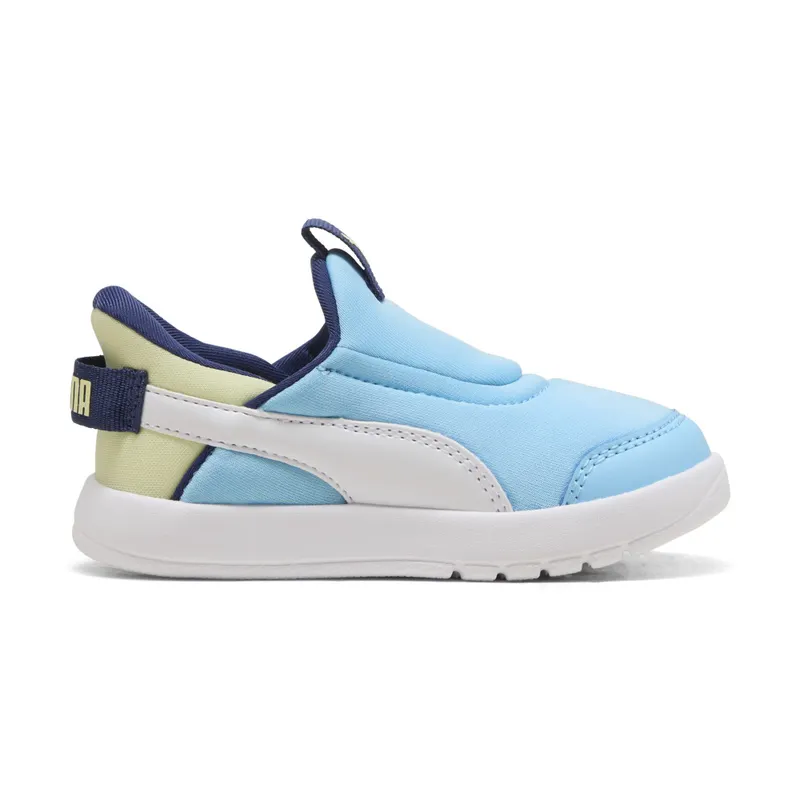 Puma Courtflex v3 SLIPTECH™ “Vibrant Blue / Puma White / Apple Spritz” (399735_10)