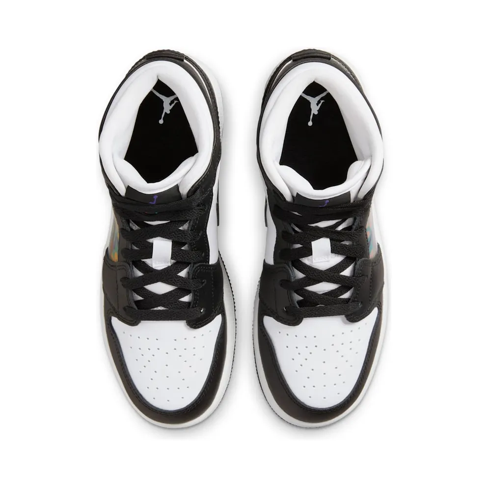 Air Jordan 1 Mid Older Kids’ Black (DR9495-001)