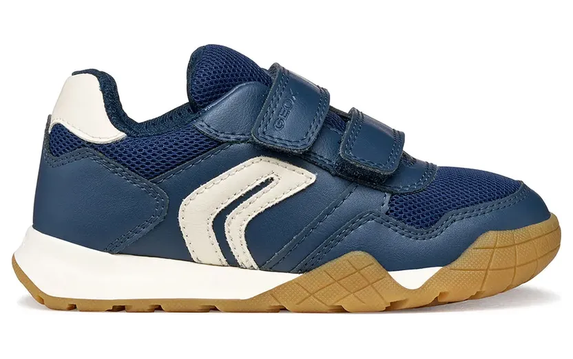 Geox sneaker Marineblauw/Licht ivoorkleurig (J56NEA0BC14-CF41M)