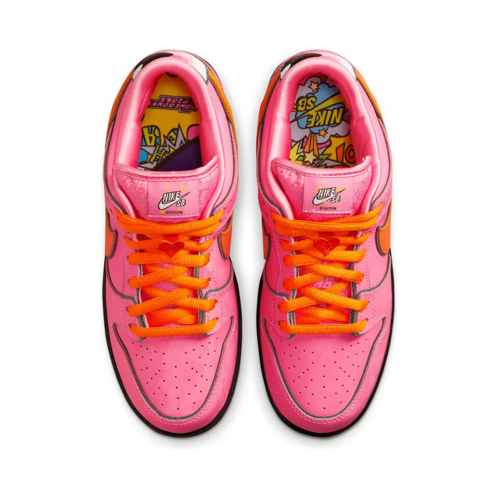 Nike SB Dunk Low “Powerpuff Girls – Blossom” (FD2631-600)