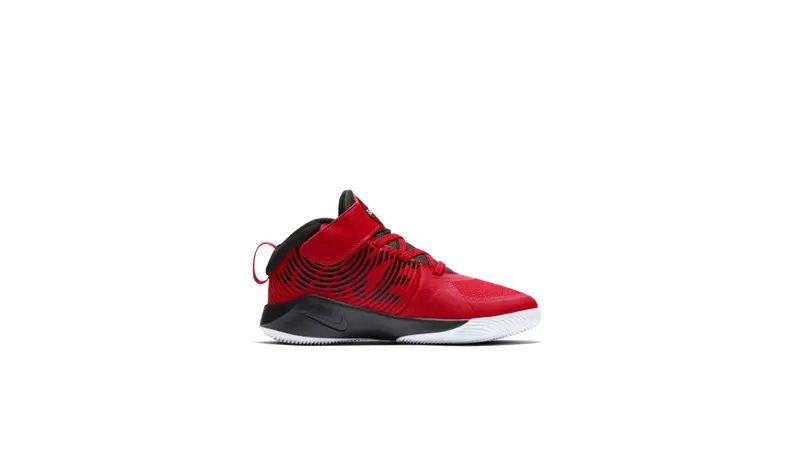 Nike Team Hustle D 9 University Red (PS) University Red/White/Black (AQ4225-600)