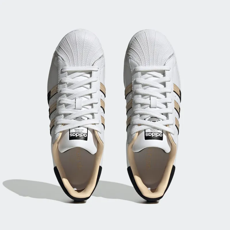 adidas Superstar Cloud White Sand Strata Core Black (HQ2166)