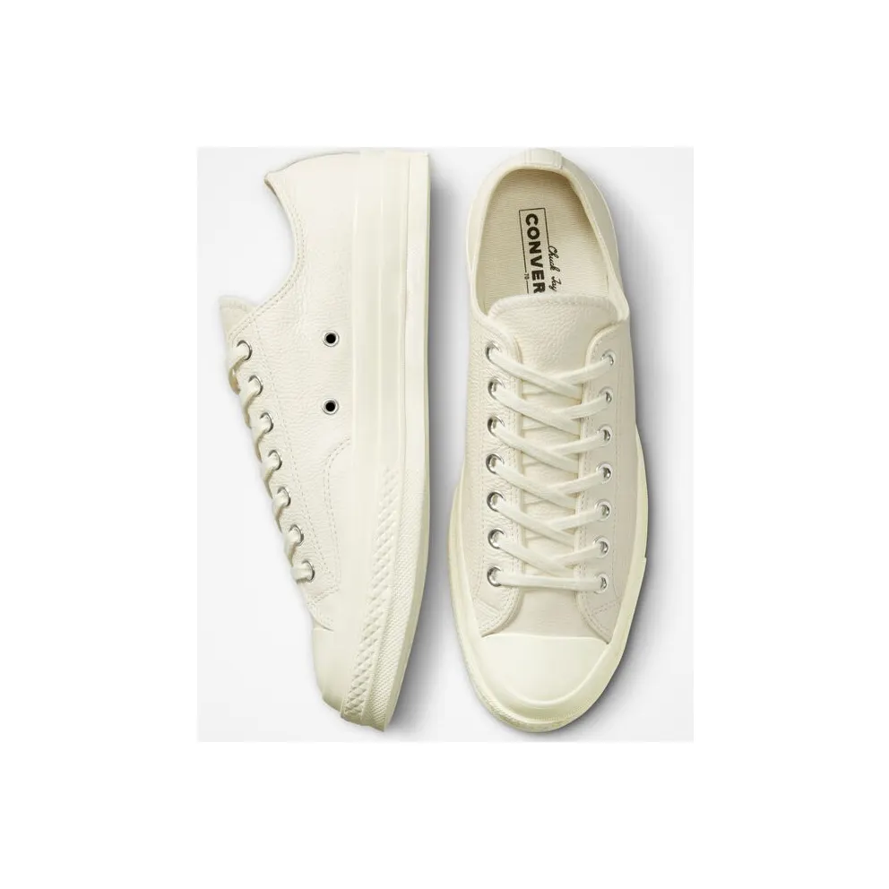Converse Chuck 70 Mono Leather Egret/egret/silver