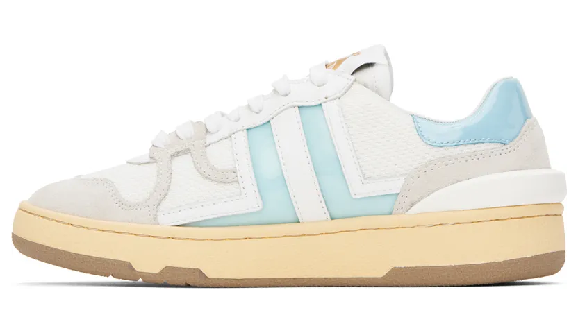 Lanvin Blue & White Clay Sneakers (FW-SKDK00-GLOS-A22) (3)