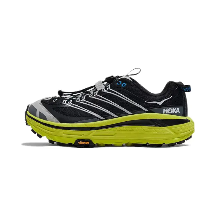 Hoka One Mafate Three 2 Black Citrus (1141572-BHK)