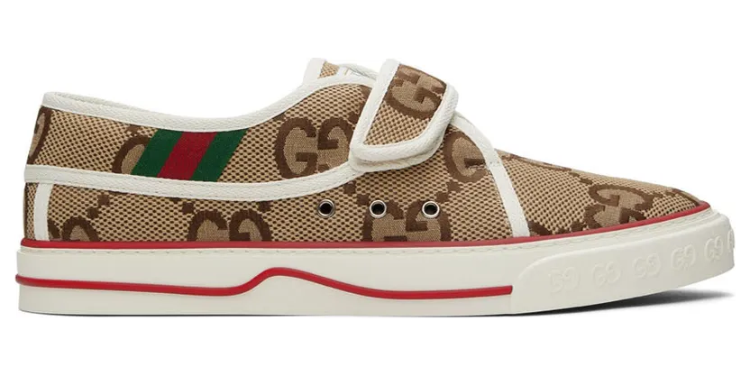Gucci Beige Tennis 1977 Sneakers (692917 UKO70)