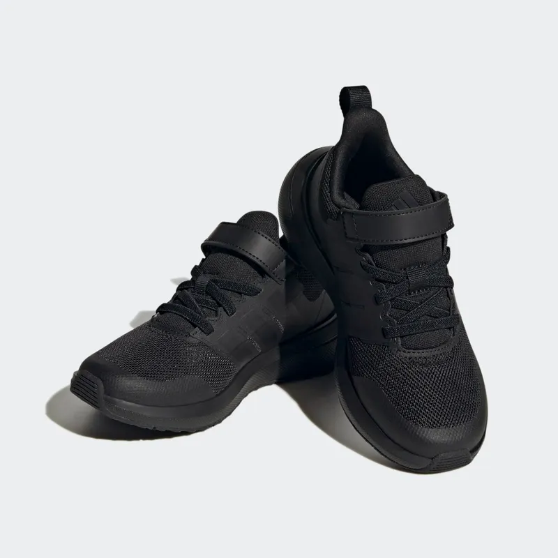Adidas Fortarun 2.0 Cloudfoam Sport Running Elastic Lace Top Strap Core Black / Core Black / Carbon (HP3118)