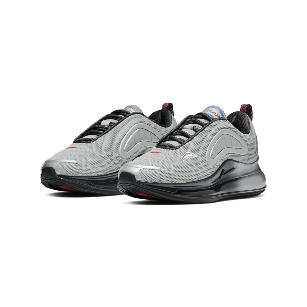 Nike Air Max 720 Metallic Silver (GS) Metallic Silver/Off Noir/Hyper Royal (AQ3196-012)