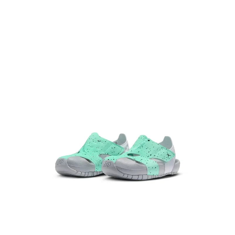 Jordan Flare Green Glow Wolf Grey White Black (CI7850-302)