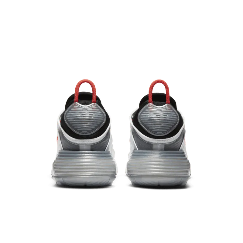 Nike Air Max 2090 Pure Platinum White/Black-Pure Platinum-Bright Crimson (CT7695-100)
