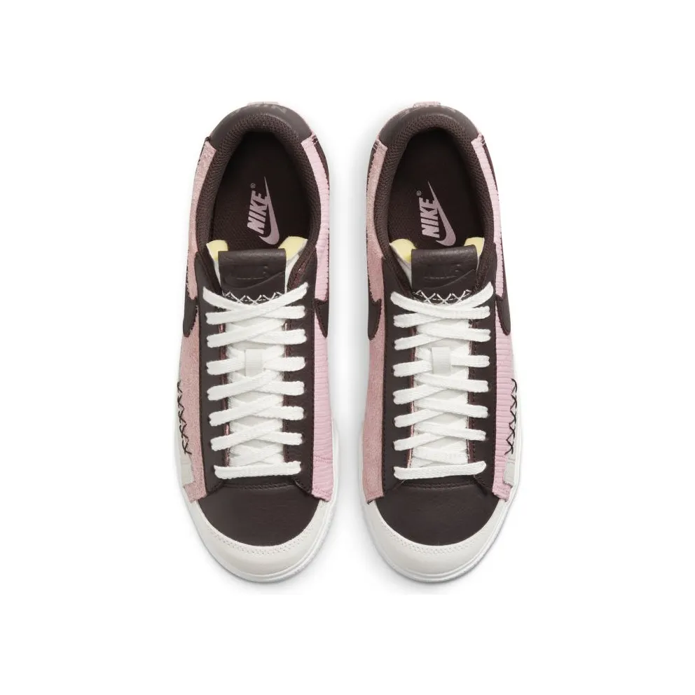 Nike Blazer Low Platform “Pink Glaze / Light Bone / Summit White / Dark Cinder” (DM9471-600)