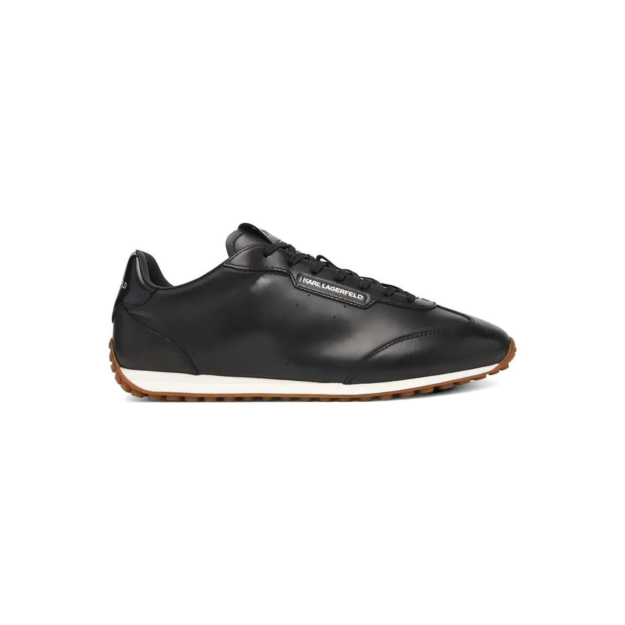 Karl Lagerfeld met vlakken en letter-detail “Black” (KL55920)