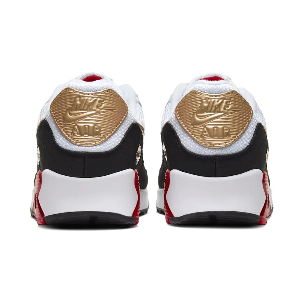Nike Air Max 90 Tokyo Olympics (2020) White/Metallic Gold-Black (CU3005-171)