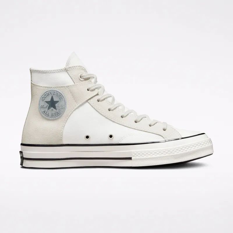 Converse Chuck 70 Crafted Canvas White/mouse/Black (A01780C)
