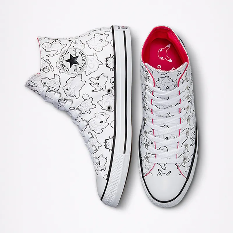 Converse Converse x Pokémon Poké Ball Chuck Taylor All Star White/black/university Red (A01651C)