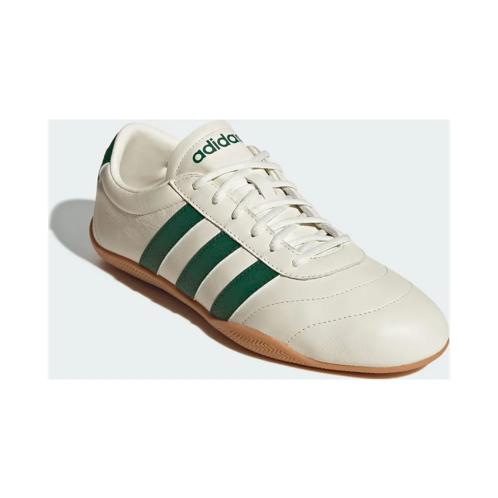 adidas Grand Court Lo Off White Collegiate Green Gum (JQ9690)