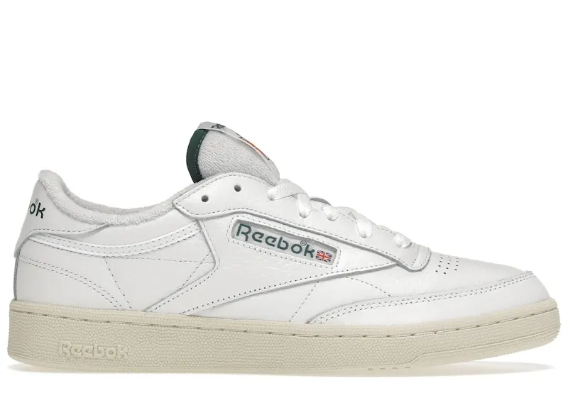 Reebok Club C 85 Shoes Cloud White / Alabaster / Dark Green
