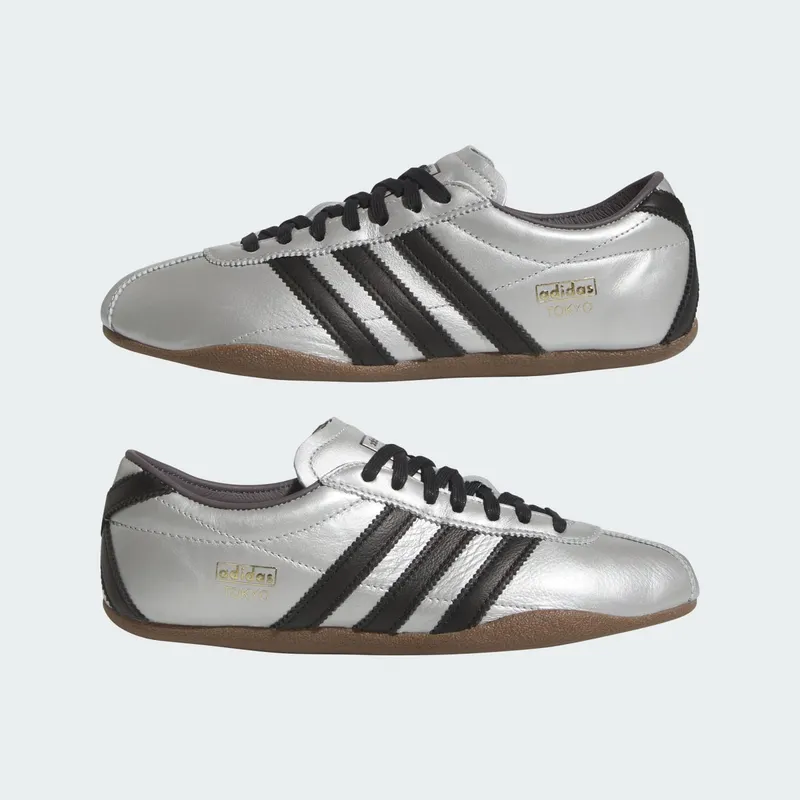 Adidas Tokyo Silver Metallic / Core Black / Gum (JQ3024)