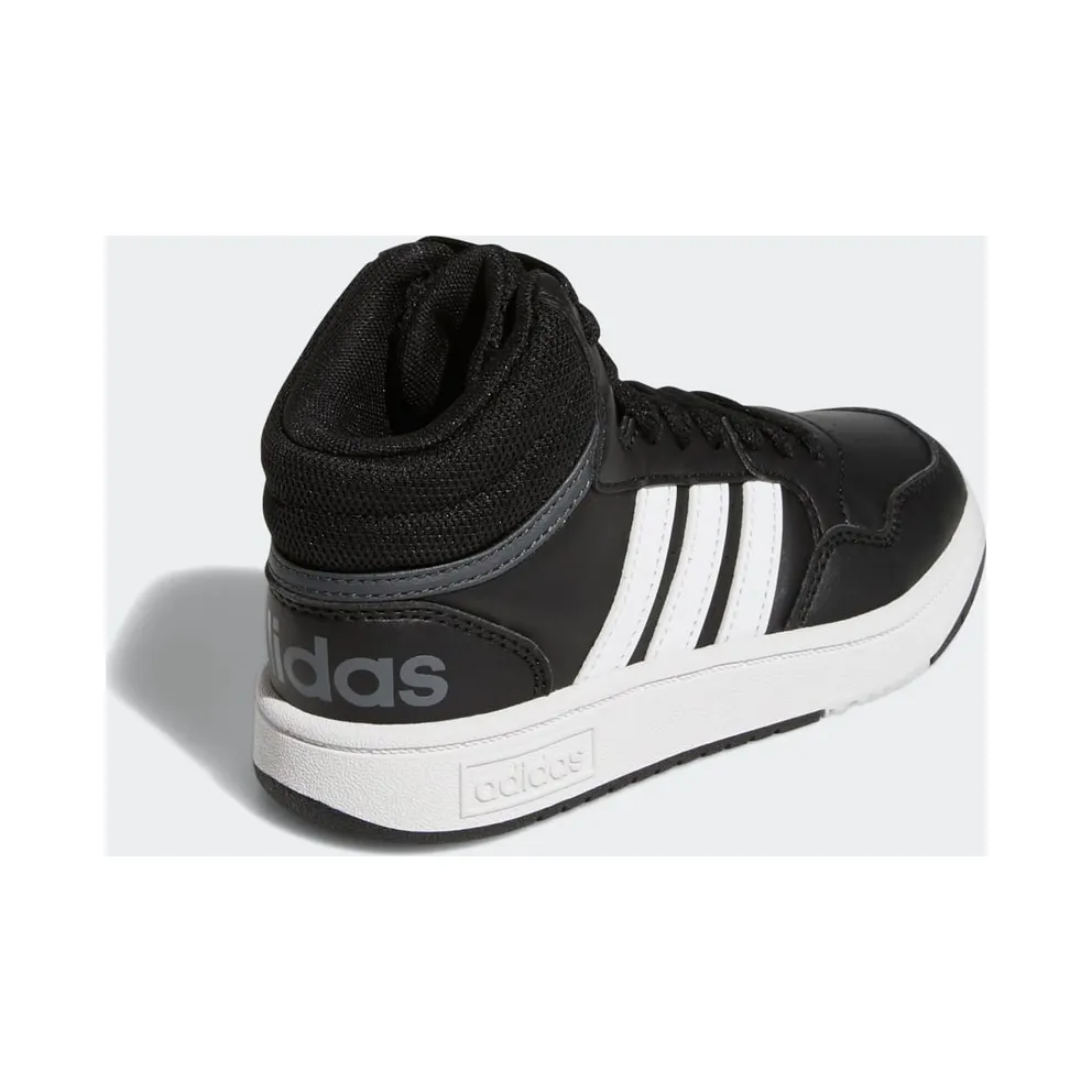 Adidas Hoops Mid Core Black / Cloud White / Grey Six (GW0402)