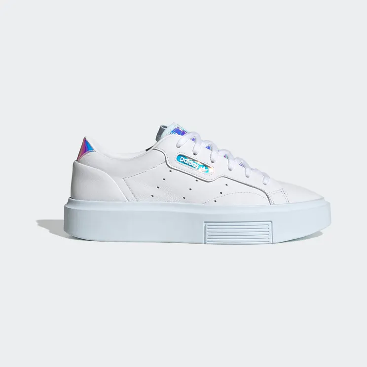 Adidas Sleek ‘White Iridescent’ Cloud White/Sky Tint/Core Black (FW3717)