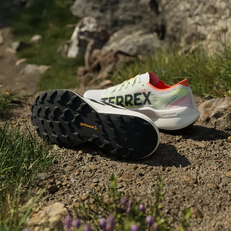 Adidas Terrex Agravic Speed 2 Trail Running Shoes Cloud White / Core Black / Semi Impact Orange (JS3537)